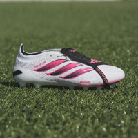 adidas Predator Elite FT Kunstgras Voetbalschoenen (AG) Wit Zwart Roze
