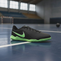 Nike Tiempo Maestro Club Indoor Football Shoes (IN) Black Bright Green Silver Grey