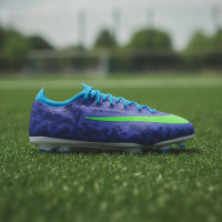 Nike Mercurial Vapor 17 Pro x LEGO® Gras Voetbalschoenen (FG) Kids Blauw Felblauw Groen