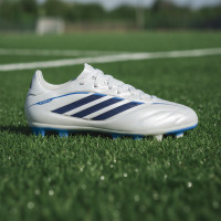adidas Copa Pure IV Club Grass/Artificial Grass Football Boots (MG) Kids White Blue Dark Blue