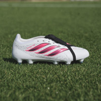 adidas Predator League FT Iron Stud Football Boots (SG) White Black Pink