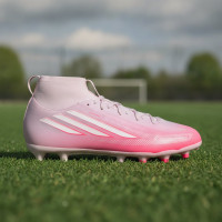 adidas F50 Sparkfusion League Grass/Artificial Grass Football Boots (MG) Kids Pink White