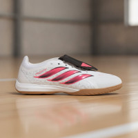 adidas Predator League FT Zaalvoetbalschoenen (IN) Wit Zwart Roze