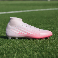 adidas F50 Sparkfusion Pro Gras / Kunstgras Voetbalschoenen (MG) Dames Roze Wit