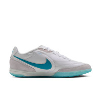 Nike Tiempo Streetgato Straatvoetbalschoenen Wit Turquoise