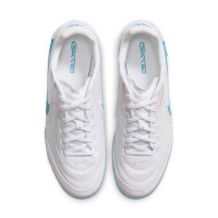 Nike Tiempo Streetgato Straatvoetbalschoenen Wit Turquoise