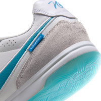 Nike Tiempo Streetgato Straatvoetbalschoenen Wit Turquoise
