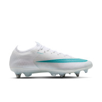 Nike Mercurial Vapor 17 Elite IJzeren-Nop Voetbalschoenen (SG) Wit Turquoise