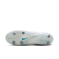Nike Mercurial Vapor 17 Elite IJzeren-Nop Voetbalschoenen (SG) Wit Turquoise
