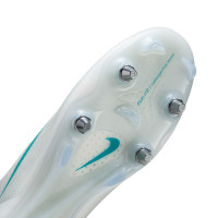 Nike Mercurial Vapor 17 Elite IJzeren-Nop Voetbalschoenen (SG) Wit Turquoise