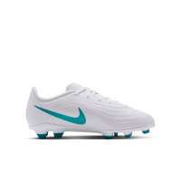Nike Tiempo Maestro Club Grass/Artificial Grass Football Boots (MG) Kids White Turquoise