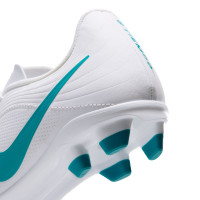 Nike Tiempo Maestro Club Grass/Artificial Grass Football Boots (MG) Kids White Turquoise