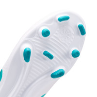 Nike Tiempo Maestro Club Grass/Artificial Grass Football Boots (MG) Kids White Turquoise