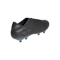 adidas NEMEZIZ 19.1 Gras Voetbalschoenen (FG) Zwart Zwart Grijs
