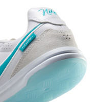 Nike Tiempo Streetgato Kids Street Football Boots White Turquoise