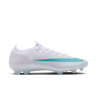 Nike Mercurial Vapor 17 Elite Gras Voetbalschoenen (FG) Wit Turquoise