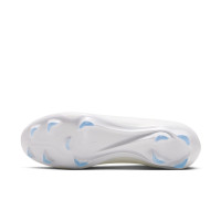 Nike Mercurial Vapor 17 Pro Gras Voetbalschoenen (FG) Wit Turquoise