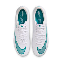 Nike Mercurial Vapor 17 Academy Gras / Kunstgras Voetbalschoenen (MG) Wit Turquoise