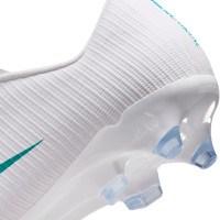 Nike Mercurial Vapor 17 Academy Gras / Kunstgras Voetbalschoenen (MG) Wit Turquoise