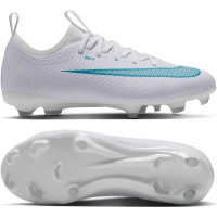 Nike Mercurial Vapor 17 Academy Gras / Kunstgras Voetbalschoenen (MG) Kids Wit Turquoise