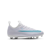 Nike Mercurial Vapor 17 Academy Gras / Kunstgras Voetbalschoenen (MG) Kids Wit Turquoise