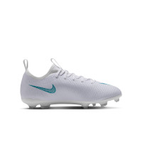 Nike Mercurial Vapor 17 Academy Gras / Kunstgras Voetbalschoenen (MG) Kids Wit Turquoise