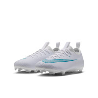 Nike Mercurial Vapor 17 Academy Gras / Kunstgras Voetbalschoenen (MG) Kids Wit Turquoise