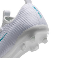 Nike Mercurial Vapor 17 Academy Gras / Kunstgras Voetbalschoenen (MG) Kids Wit Turquoise