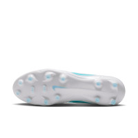 Nike Tiempo Ligera Pro Gras Voetbalschoenen (FG) Wit Turquoise