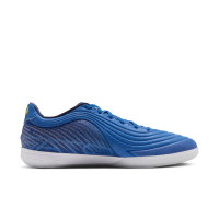 Nike Tiempo Reactgato Joga Bonito Indoor Football Boots (IN) Blue Dark Blue Yellow Silver