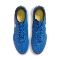 Nike Tiempo Reactgato Joga Bonito Indoor Football Boots (IN) Blue Dark Blue Yellow Silver