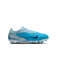 Nike Phantom 6 Low Haaland Pro Gras / Kunstgras Voetbalschoenen (MG) Lichtblauw Blauw Felblauw
