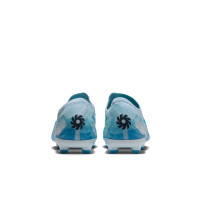 Nike Phantom 6 Low Haaland Pro Gras / Kunstgras Voetbalschoenen (MG) Lichtblauw Blauw Felblauw