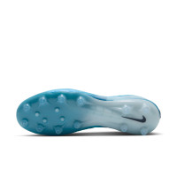 Nike Phantom 6 Low Haaland Elite Kunstgras Voetbalschoenen (AG) Lichtblauw Blauw Felblauw
