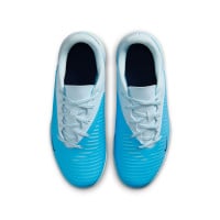 Nike Phantom 6 Low Haaland Club Turf Football Boots (TF) Kids Light Blue Blue Bright Blue