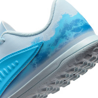 Nike Phantom 6 Low Haaland Club Turf Football Boots (TF) Kids Light Blue Blue Bright Blue