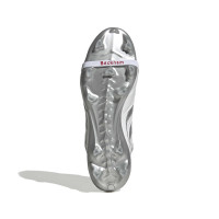 adidas Predator Precision David Beckham Gras (FG) Football Boots (FG) White Silver Bright Red