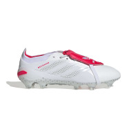 adidas Predator David Beckham Elite FT Gras Football Boots (FG) White Silver Bright Red