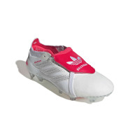 adidas Predator David Beckham Elite FT Gras Football Boots (FG) White Silver Bright Red