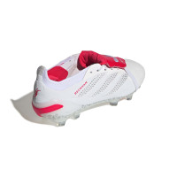 adidas Predator David Beckham Elite FT Gras Football Boots (FG) White Silver Bright Red
