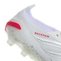 adidas Predator David Beckham Elite FT Gras Football Boots (FG) White Silver Bright Red