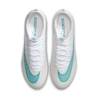 Nike Zoom Mercurial Superfly 11 Elite (SG) Iron Stud Football Boots White Turquoise