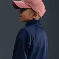 Nike Sportswear Trainingspak Full-Zip Kids Donkerblauw Wit