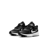 Nike Star Runner 5 Hardloopschoenen Kleuters Zwart Wit Wit