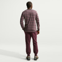 Nike Sportswear Club Fleece Sweat Pants Burgundy Gold