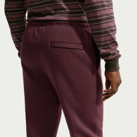 Nike Sportswear Club Fleece Tracksuit Hooded Burgundy Gold