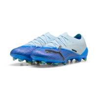 PUMA Ultra Nitro 7 Pro Gras Voetbalschoenen (FG) Lichtblauw Blauw Lime