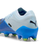 PUMA Ultra Nitro 7 Pro Gras Voetbalschoenen (FG) Lichtblauw Blauw Lime