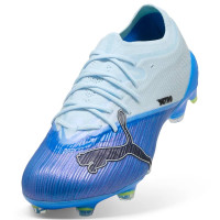 PUMA Ultra Nitro 7 Pro Gras Voetbalschoenen (FG) Lichtblauw Blauw Lime