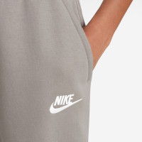 Nike Sportswear Club Fleece Crew Tracksuit Kids Light Beige White